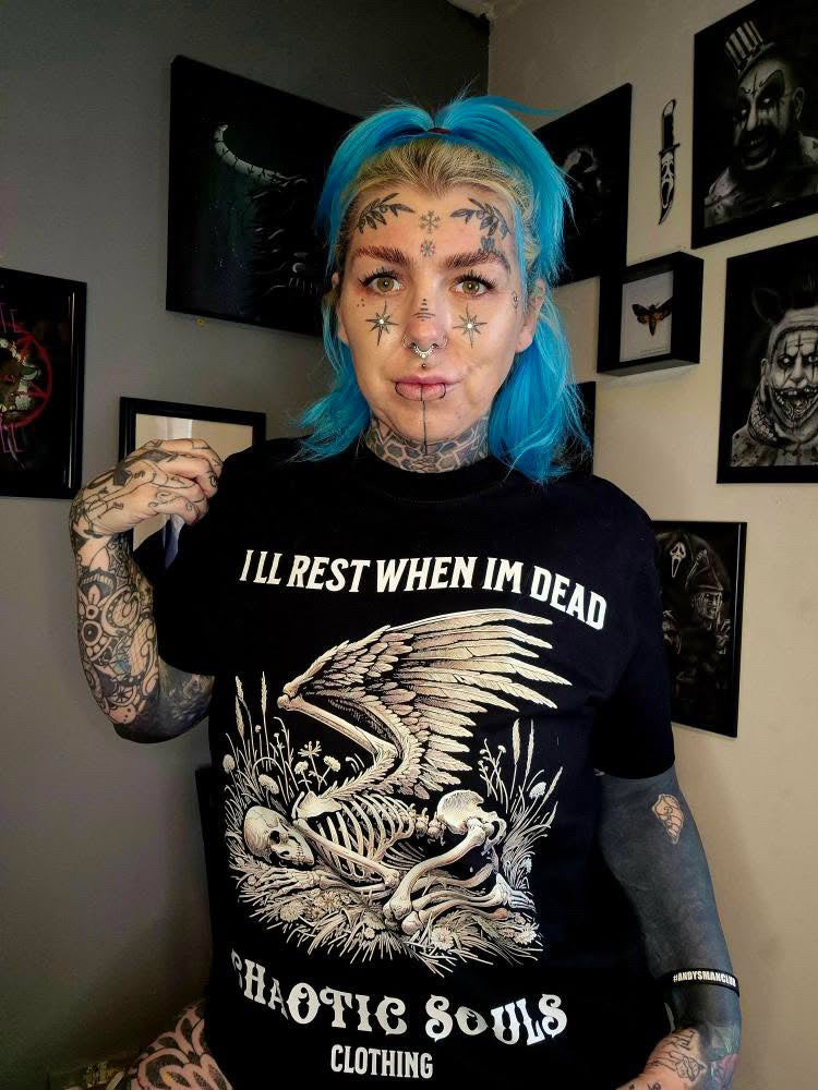I'll rest when im dead T shirt