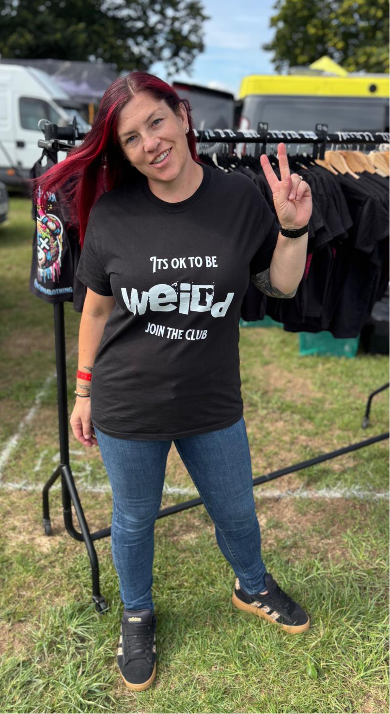 Its ok to be weird join the club T shirt