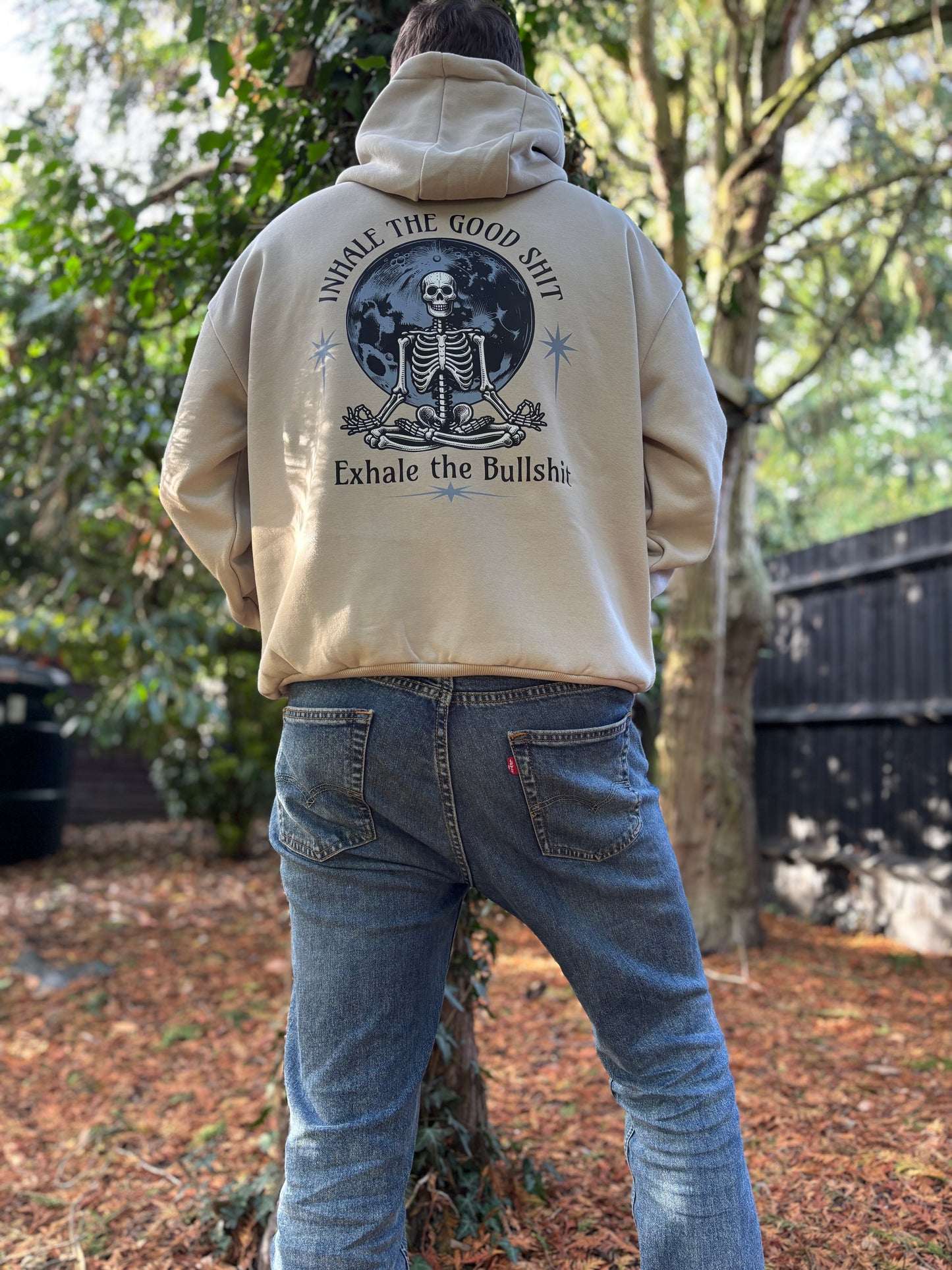 Inhale the good shit exhale the bullshit Hoodie