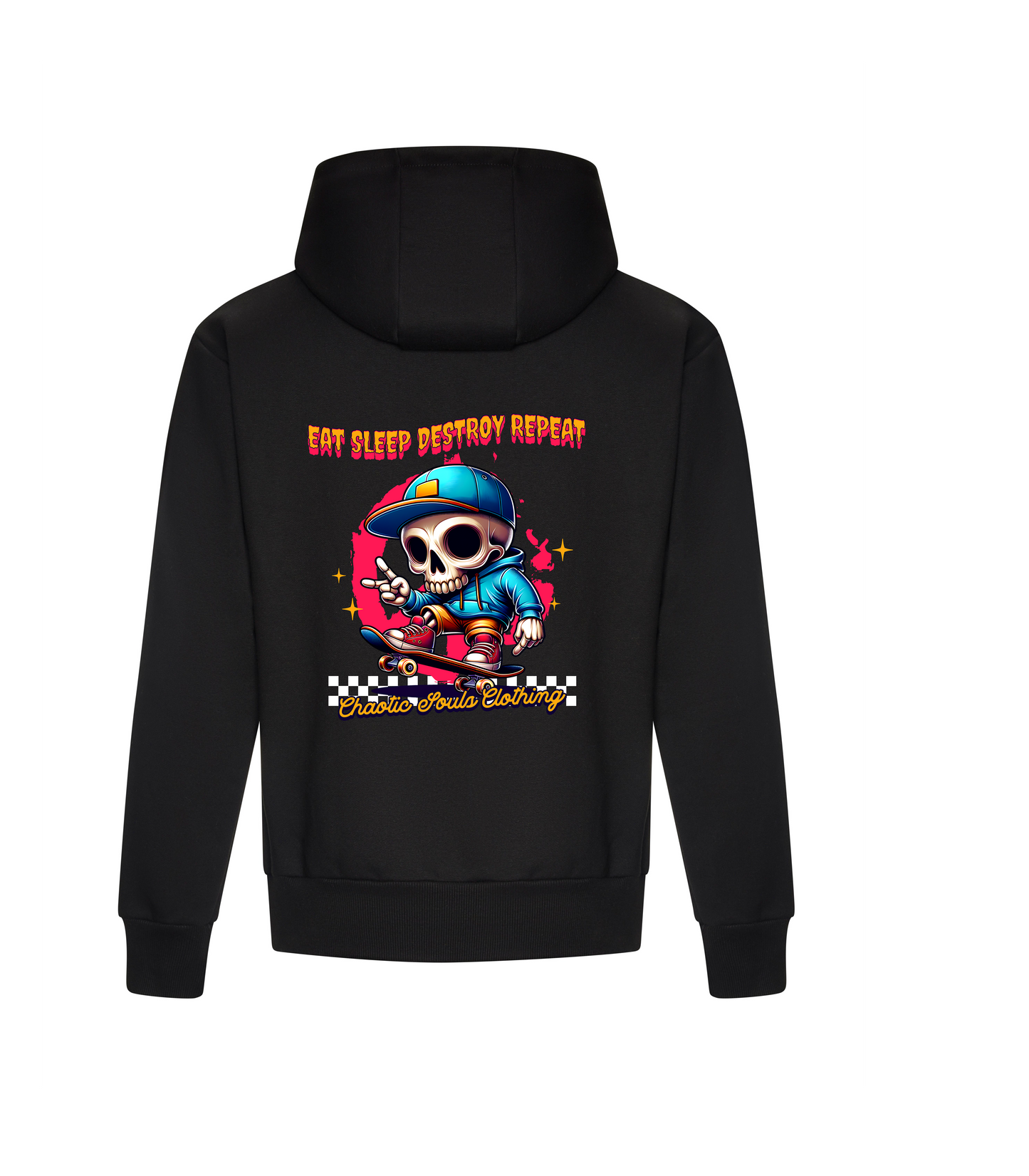 Eat Sleep Destroy Repeat Kids Hoodie