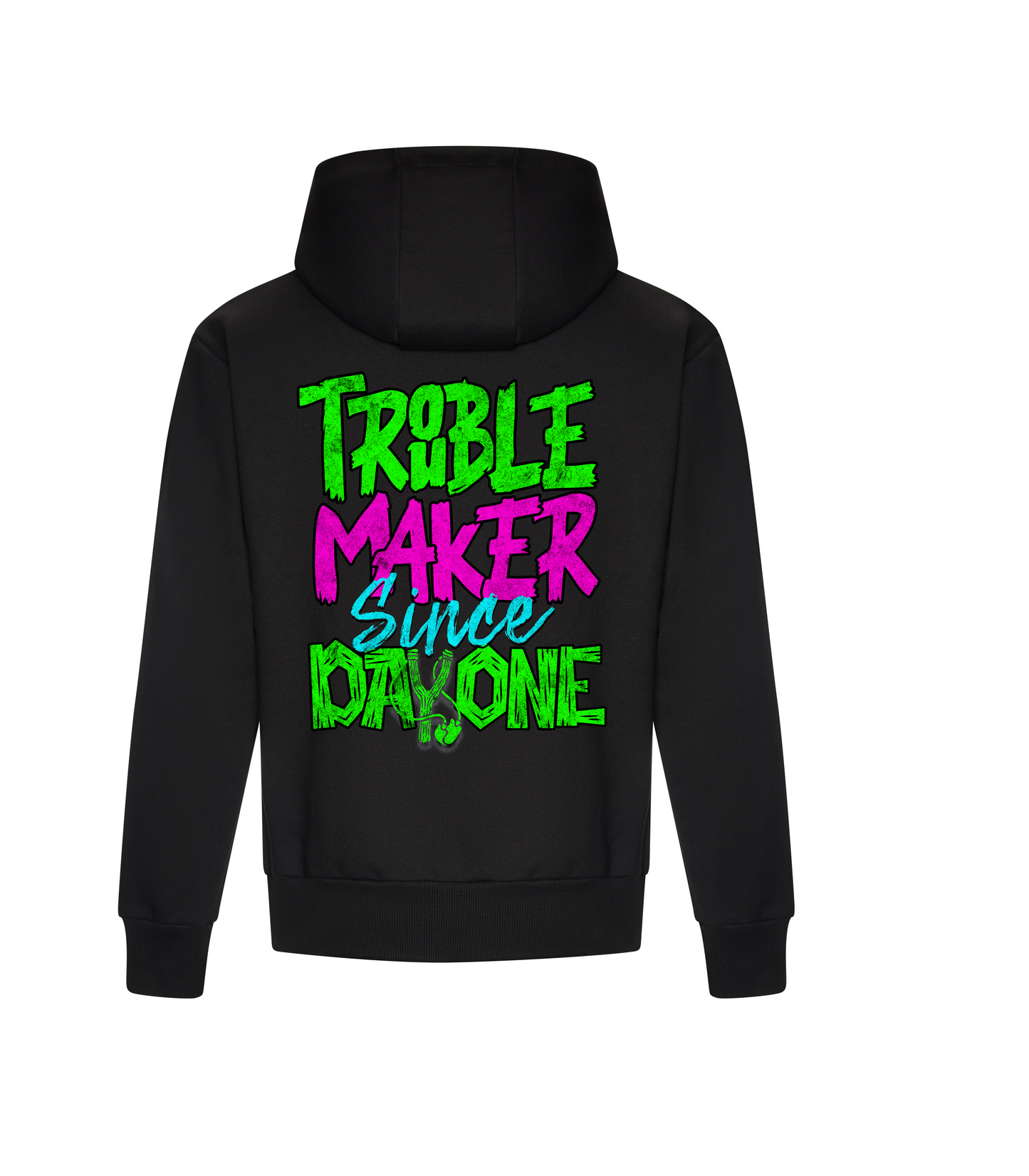 Trouble Maker Since Day One Kids Hoodie