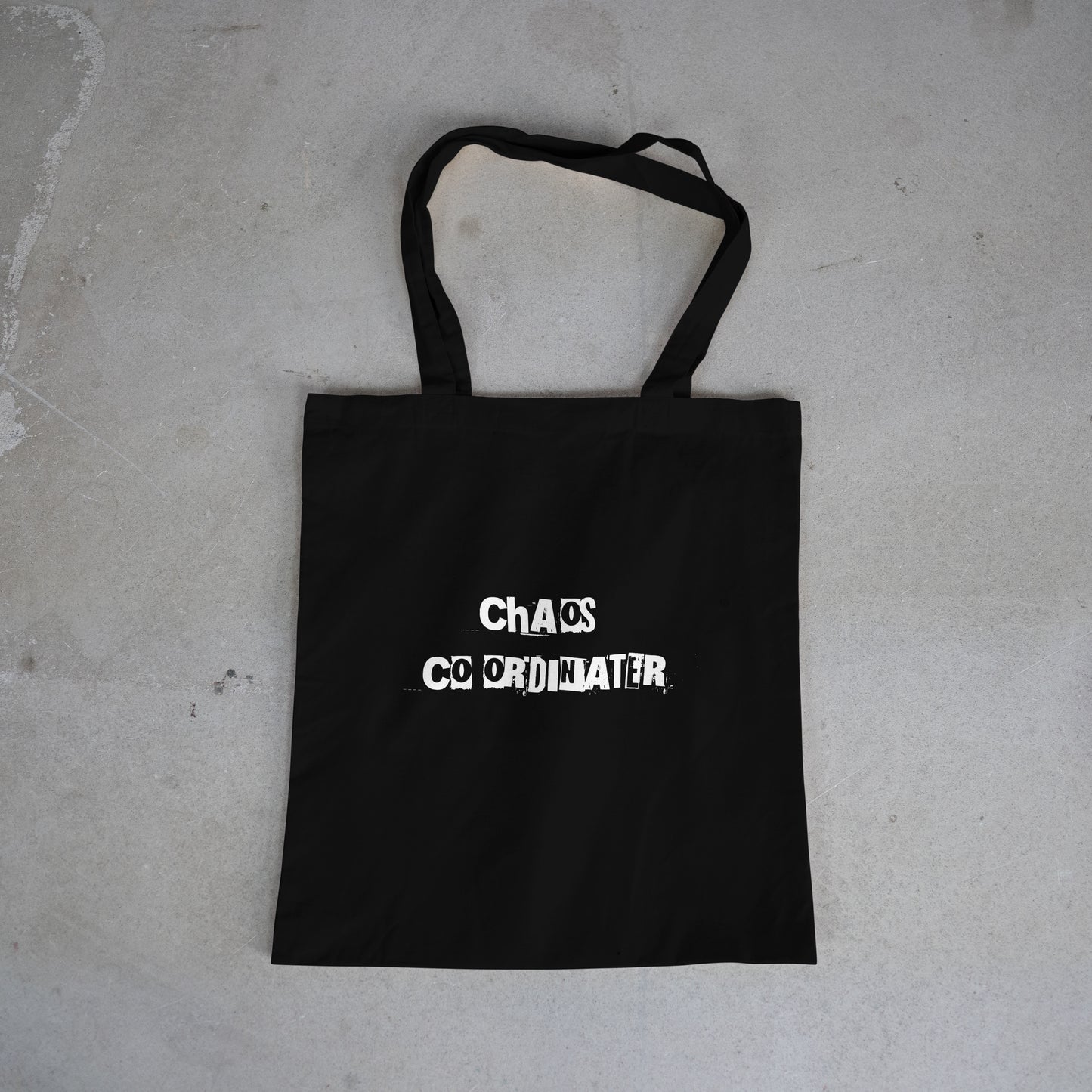 Chaos co ordinater Re useable tote bag