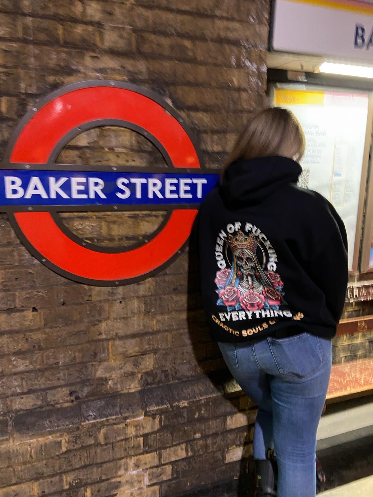 Queen of fucking everything hoodie