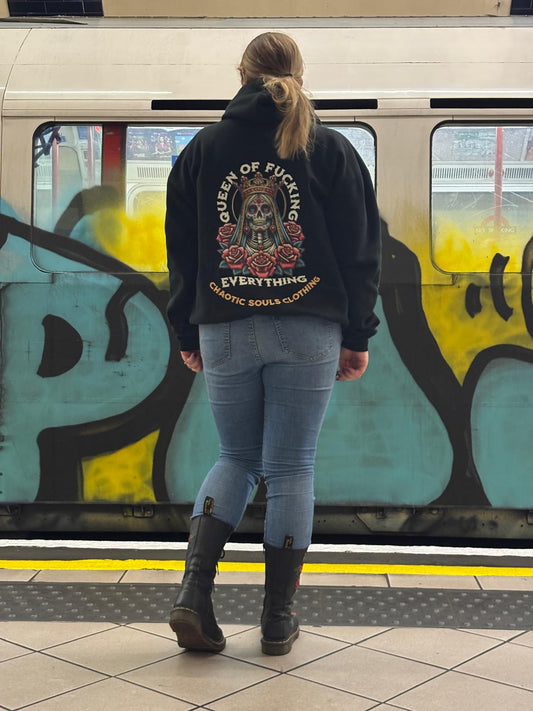 Queen of fucking everything hoodie