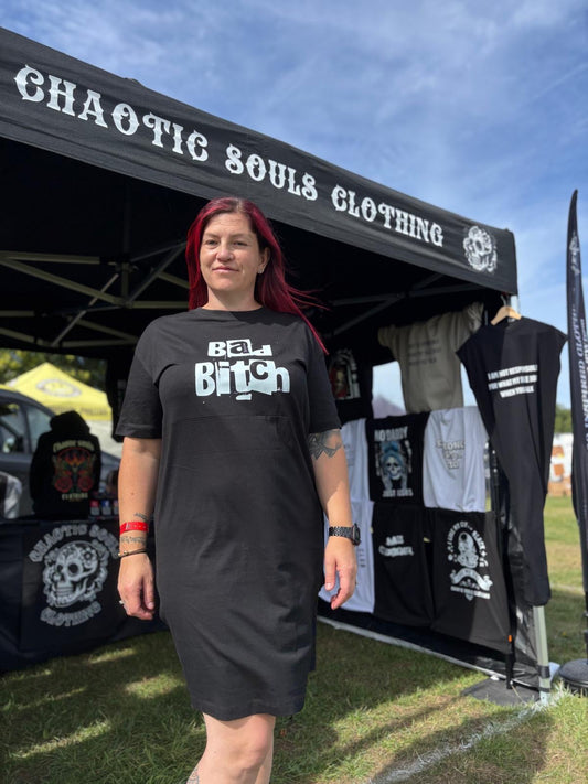 Bad bitch Short T shirt dress