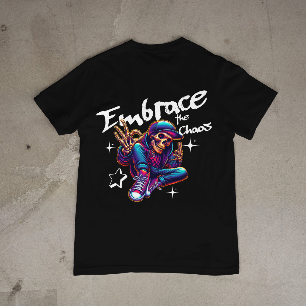 Embrace the Chaos kids  t shirt