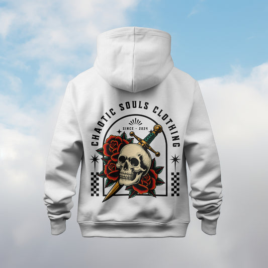 Chaotic Souls skull and dagger hoodie