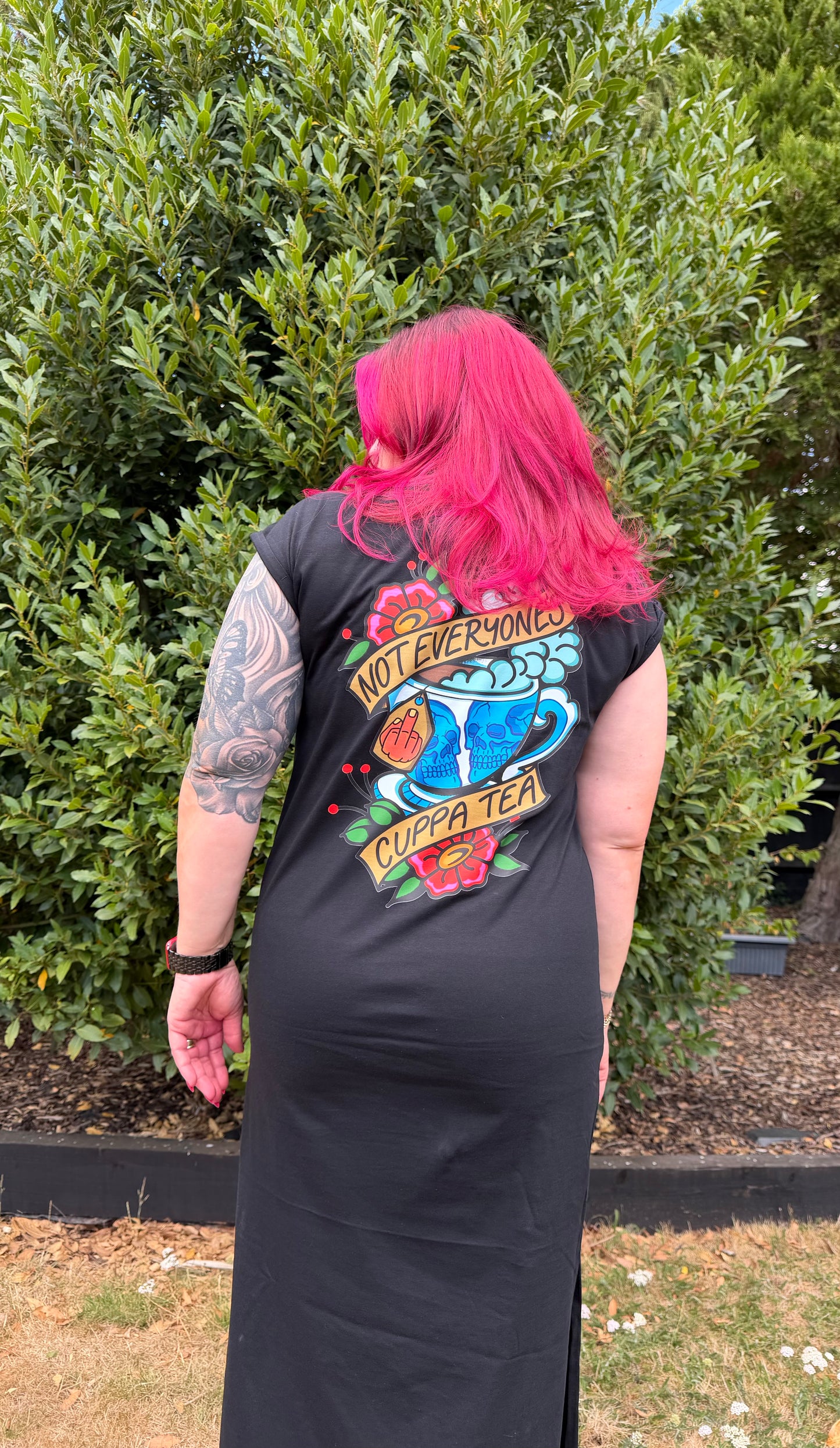 Not Everyone's Cup Of Tea long dress