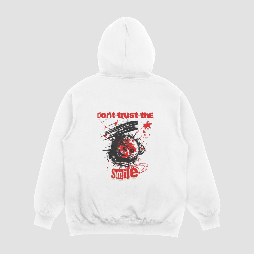 Dont trust the smile  kids hoodie