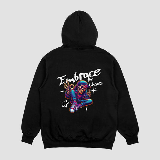 Embrace the chaos kids hoodie
