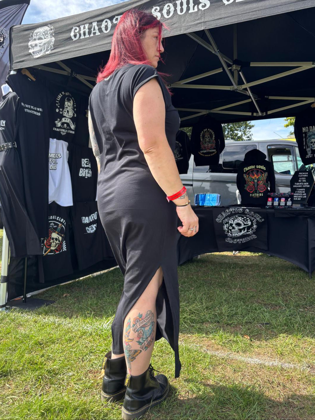 Does not play well with others long dress