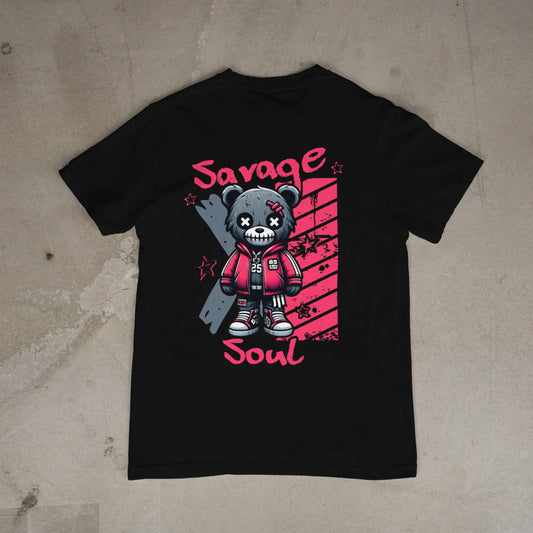 Savage Soul short sleeved kids t shirt
